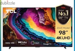 TCL 98inch 4K Smart google android TV