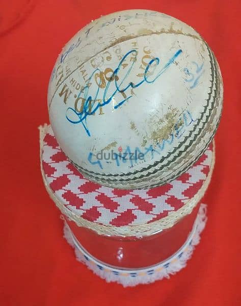 maxwell cricket player signed player ball 1