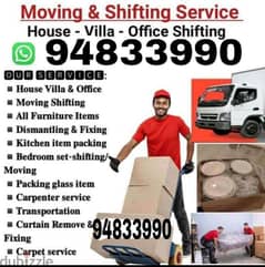 House shiffting office shiffting villa Shiffting Furniture fixing