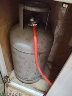 cylinder with gas stove