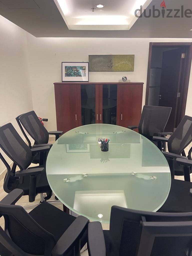 For Rent Fully Furnished Office in Al Khuwair 1