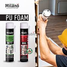 Milano General Purpose PU Foam 12 (pcs/ctn) 1