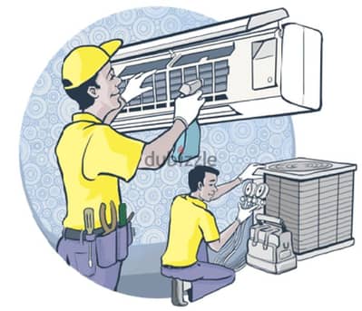 Ac maintenance fixing split window cassette