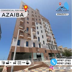 AZAIBA  70.650 MSQ BRAND NEW OFFICE SPACE IN FOR RENT