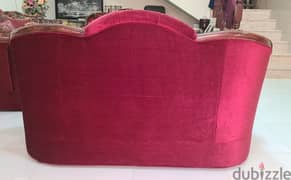 Red couch - 3 pieces