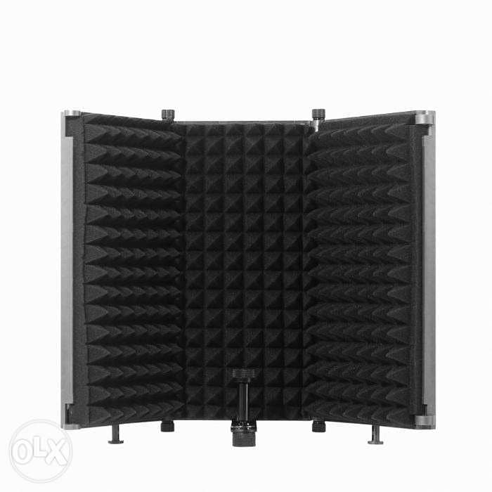 Mic Isolation Sound Shield for Studio Profesional Portable VocalBooth 2
