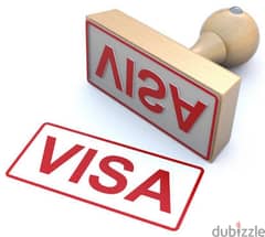 ‏Visa for travel and ticket