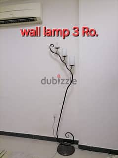 cupboard + wall lamp
