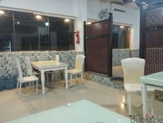 well running restaurant and cafe for sale at Suwairah beach road