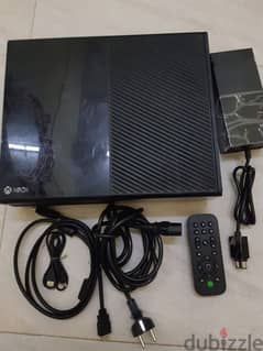 Xbox one with Kinect camera and controller and headphone and games