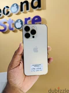 iPhone 13 pro max 128 gb gold very good condition 93% battery