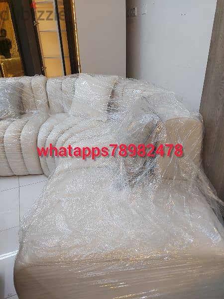 Special offer New Coner sofa without delivery 145 rial 2