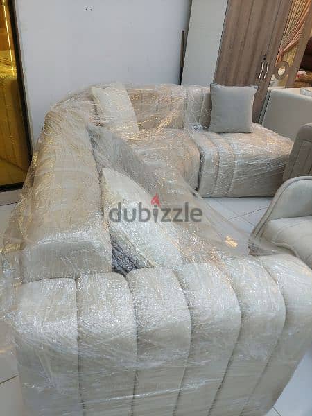 Special offer New Coner sofa without delivery 145 rial 6