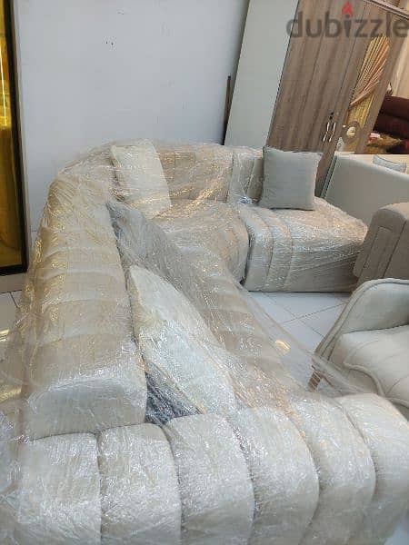 Special offer New Coner sofa without delivery 145 rial 7