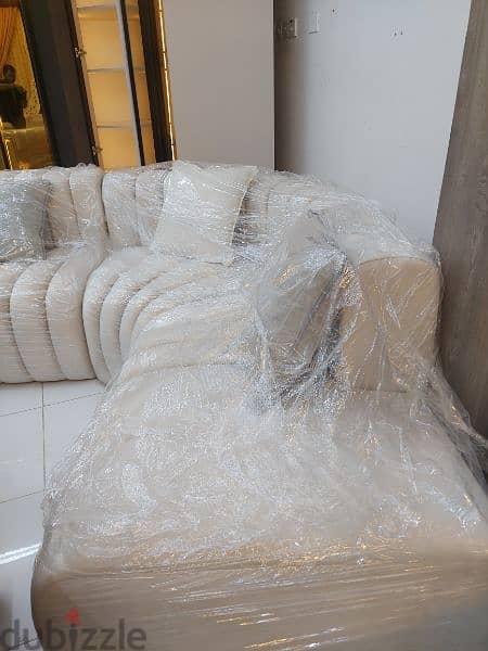 Special offer New Coner sofa without delivery 145 rial 11