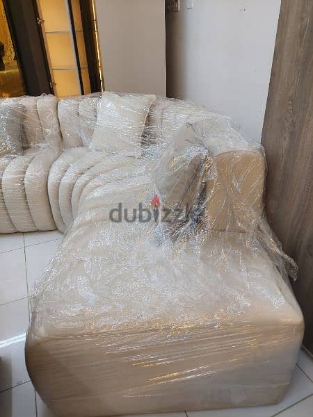 Special offer New Coner sofa without delivery 145 rial 12