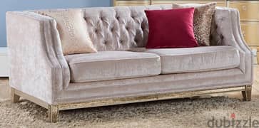 Jewel 2-Seater Velvet Sofa