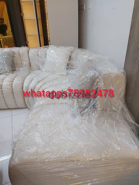 New Coner sofa without delivery 145 rial 6