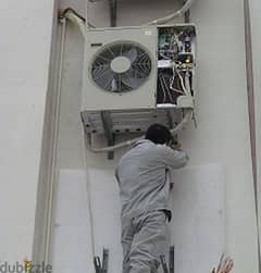 A/C technician service cleaning repair تنظيف صيانة تصليح غسيل المكيفات