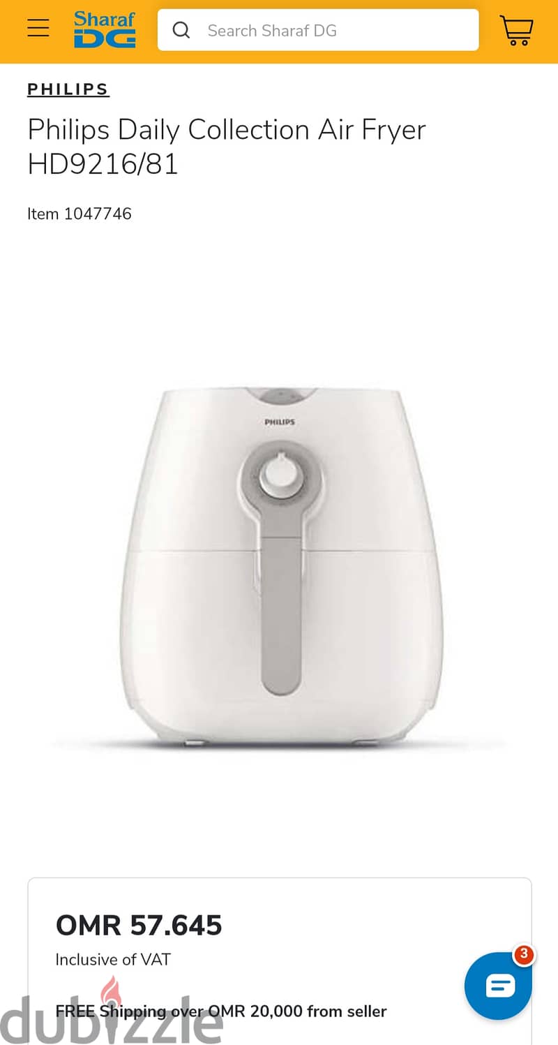 Philips Air Fryer HD9216 3