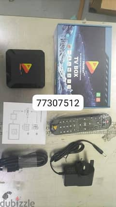 TV setup Box with one year subscription
