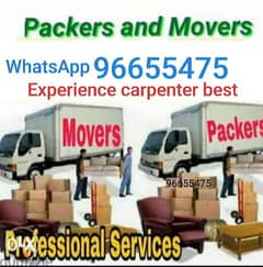 House shiffting Experience carpenters services