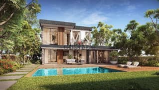 فلة قیدالبناء للبیع/جزیرة جنانPre-sale luxury villa in Muscat Mouj