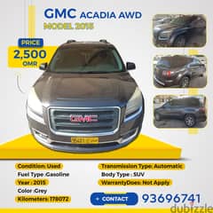 For Sale 2015 GMC Acadia AWD