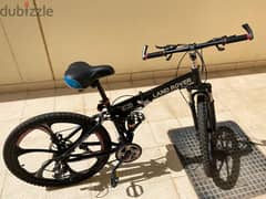 Fully maintained Foldable mountian bike for sale
