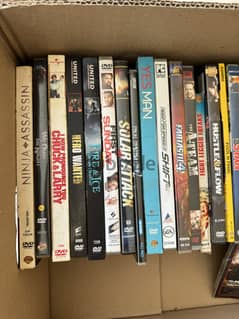 Movie DVDs and VCDs