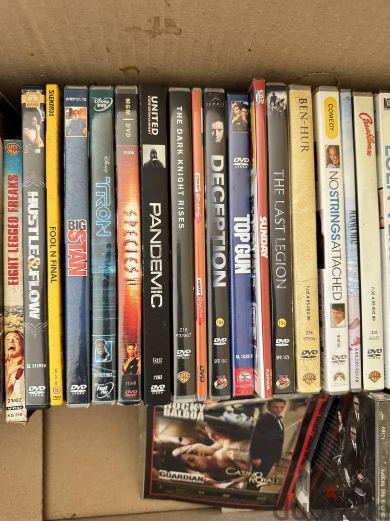 Movie DVDs and VCDs 1