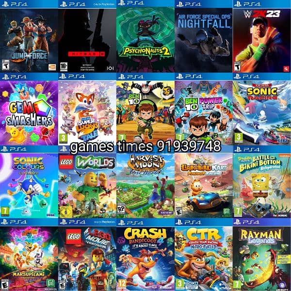 اضافة 10 العاب بلاستيشن 4 add 10 games ps4 3