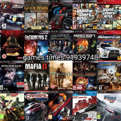 اضافة 10 العاب بلاستيشن 3 add ps3 10 games