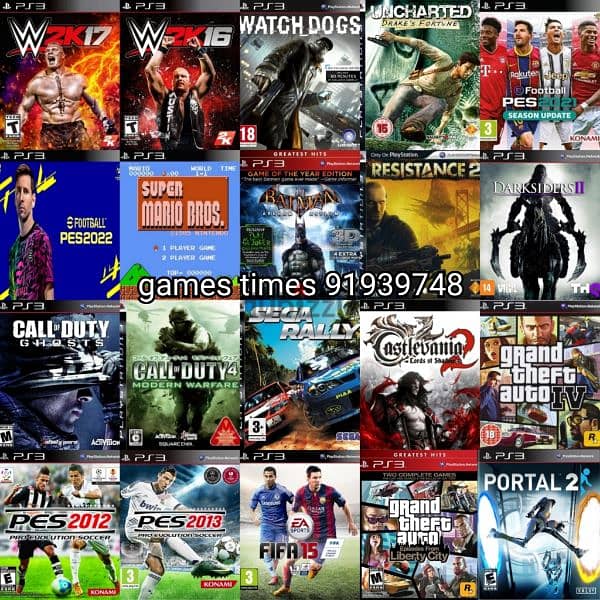 اضافة 10 العاب بلاستيشن 3 add ps3 10 games 1