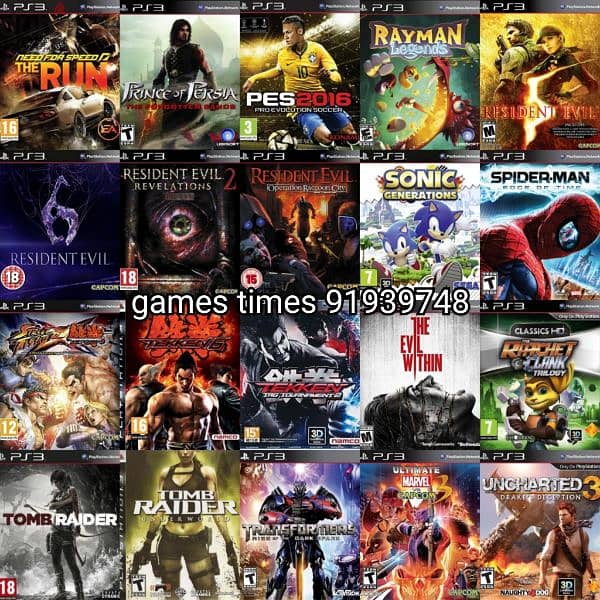 اضافة 10 العاب بلاستيشن 3 add ps3 10 games 3