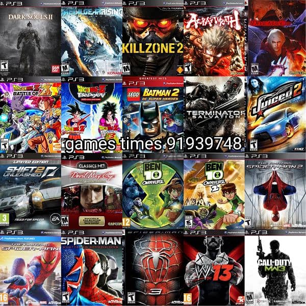 اضافة 10 العاب بلاستيشن 3 add ps3 10 games 7