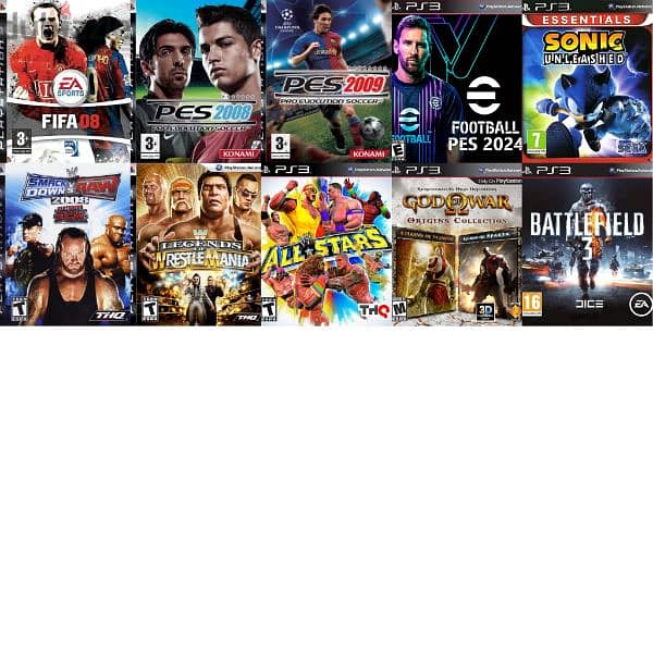 اضافة 10 العاب بلاستيشن 3 add ps3 10 games 8