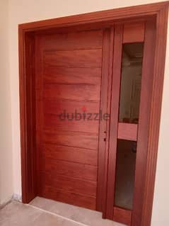 wood door polishing and office and house
