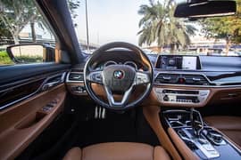 BMW 7 series 740Li for rent with driver