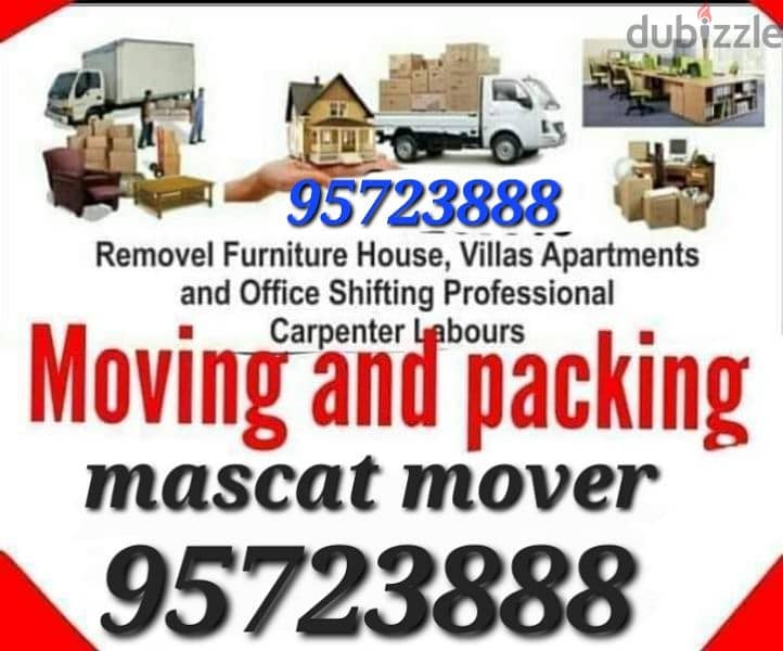 Muscat Mover carpenter house  shiffting  TV curtains furniture fixing 0