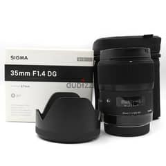 Sigma 35mm F1.4 DG HSM Art Lens