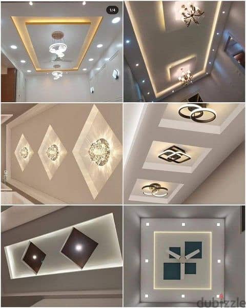 Decor Gypsum board and paint work 4