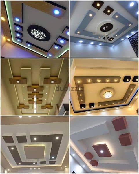 Decor Gypsum board and paint work 4