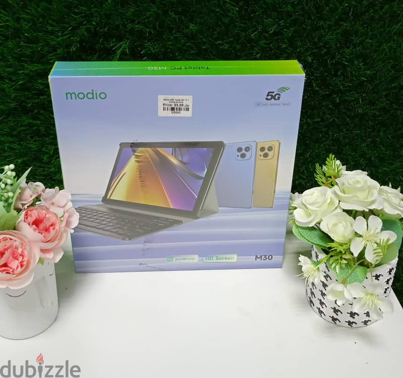 Modio M30 Tablet 5G 10.1 inch (8/512 GB) 5G Tab - Brand New 0