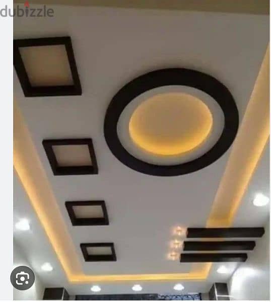 Decor Gypsum Bord and electric work 2