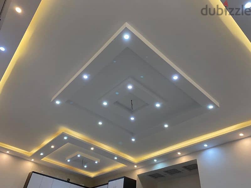 Decor Gypsum Bord and electric work 4