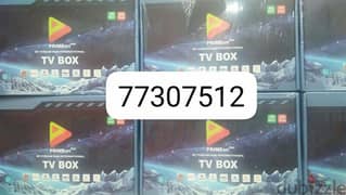 new tv box with one year subscription 0