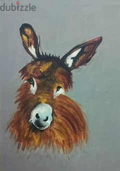 donkey painting