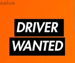 NEED DRIVER FOR ONLINE DELIVERY
