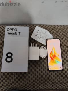 Oppo reno 8T 4g 8+256 GB like new mobile